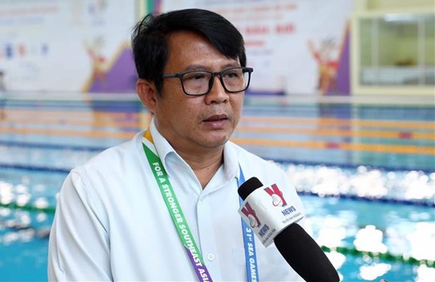 Amigo extranjero impresionado ante celebracion de SEA Games de Vietnam hinh anh 1