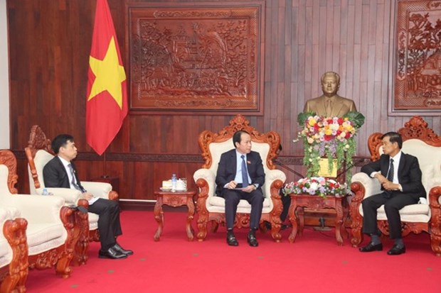 Ministerios de Vietnam y Laos fortalecen cooperacion bilateral hinh anh 2