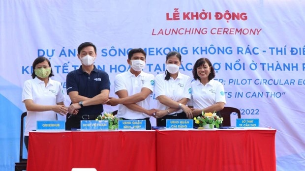 Lanzan proyecto para reducir residuos en el Rio Mekong de Vietnam hinh anh 2
