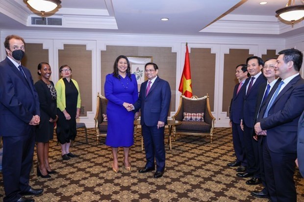 Primer ministro de Vietnam recibe a alcaldesa de San Francisco hinh anh 1