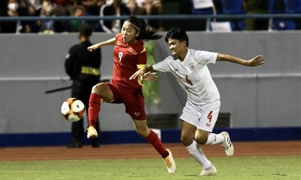 SEA Games 31: Vietnam esta en la final del futbol femenino hinh anh 1