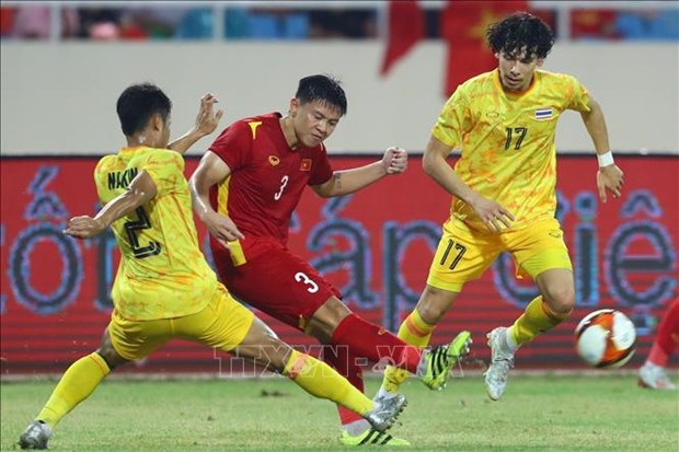 SEA Games 31: Vietnam defiende con exito su trono del futbol masculino hinh anh 2