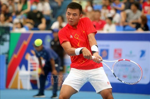 SEA Games 31: Tenista vietnamita gana medalla de oro en individual masculino hinh anh 1