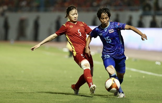 SEA Games 31: Medios tailandeses comentan sobre victoria de Vietnam en final del futbol femenino hinh anh 1