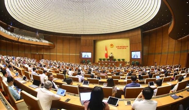 Parlamento vietnamita debate progreso de labores de planificacion hinh anh 1