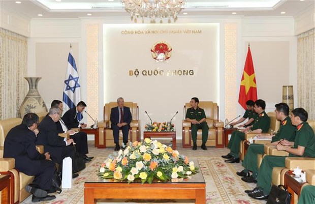Reiteran apoyo a lazos en defensa entre Vietnam e Israel hinh anh 1