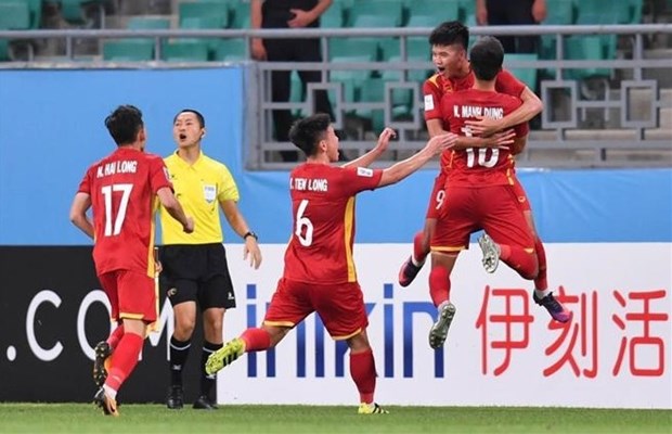Vietnam empata ante Tailandia en su primer partido de la Copa Asiatica Sub-23 hinh anh 1