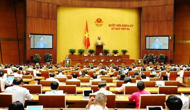 Adoptan resolucion sobre programa de supervision del Parlamento de Vietnam en 2023 hinh anh 1