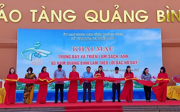 Exposicion en Quang Binh resalta ensenanzas del Presidente Ho Chi Minh hinh anh 1