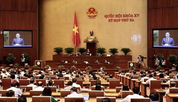 Asamblea Nacional de Vietnam inicia sesiones de interpelacion a miembros del gobierno hinh anh 1