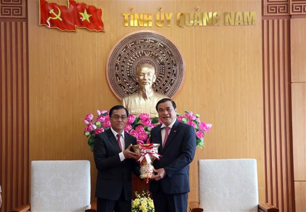 Provincias vietnamita y laosiana trabajan por reforzar sus vinculos hinh anh 1