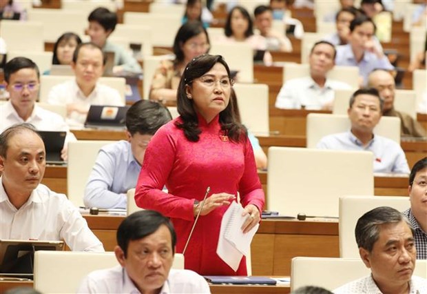 Parlamento vietnamita cierra decimocuarta jornada del tercer periodo de sesiones hinh anh 1