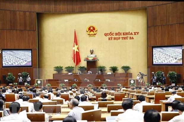 Parlamento vietnamita aprobara varios proyectos de leyes en ultima semana de trabajo hinh anh 1
