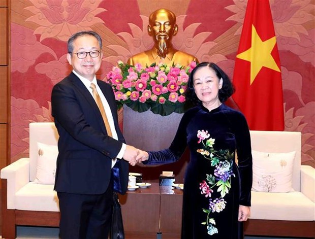 Fomentan lazos de asociacion estrategica entre Vietnam y Japon hinh anh 1