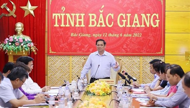 Piden a provincia vietnamita de Bac Giang promover recuperacion y desarrollo socioeconomico hinh anh 1