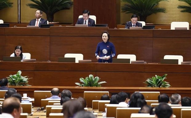 Parlamento vietnamita debate sobre Ley de Implementacion de la Democracia de Base hinh anh 1