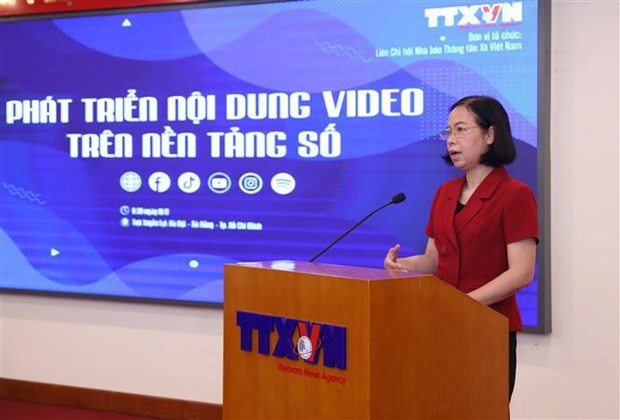 Debaten creacion de contenidos de video en plataforma digital para prensa vietnamita hinh anh 2