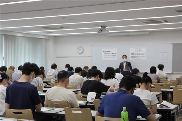 Mas de 800 japoneses participan en competencia sobre dominio de idioma vietnamita hinh anh 1