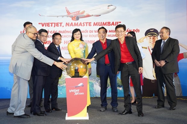Vietjet lanza nuevas rutas entre ciudades vietnamitas e indias hinh anh 1