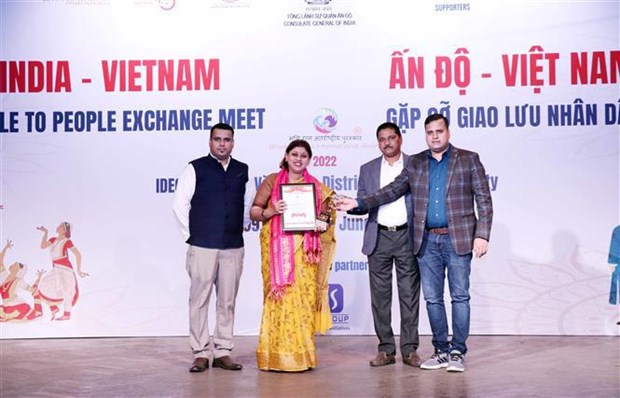 Efectuan programa de intercambio popular India-Vietnam hinh anh 1