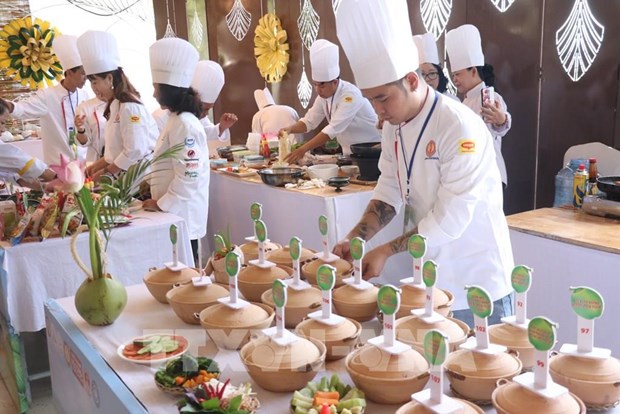 222 platos de coco en Vietnam establecen record mundial hinh anh 2