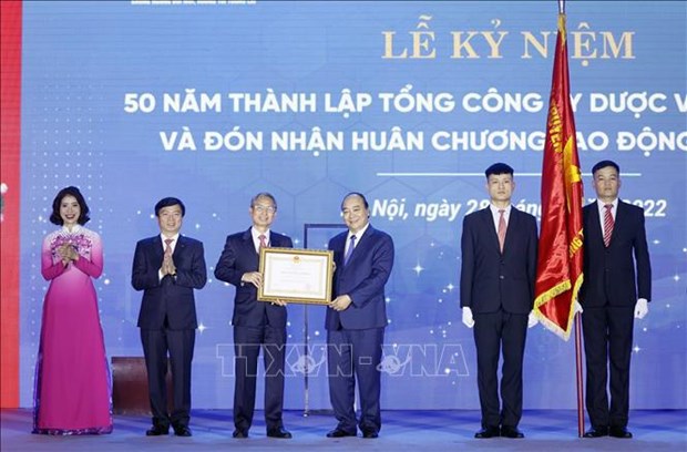 Elogian aportes de Corporacion Farmaceutica de Vietnam al desarrollo nacional hinh anh 1