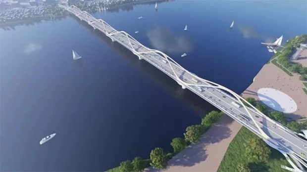 Hanoi finaliza diseno del puente Tran Hung Dao hinh anh 1