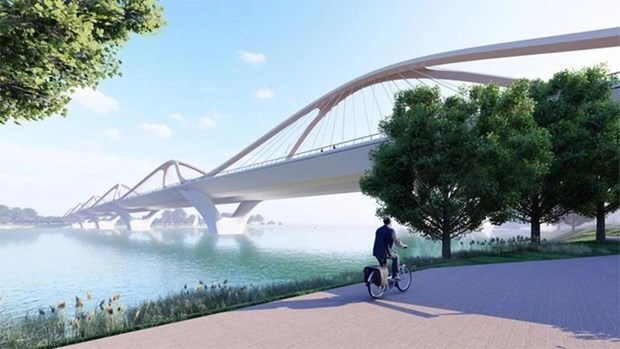 Hanoi finaliza diseno del puente Tran Hung Dao hinh anh 2