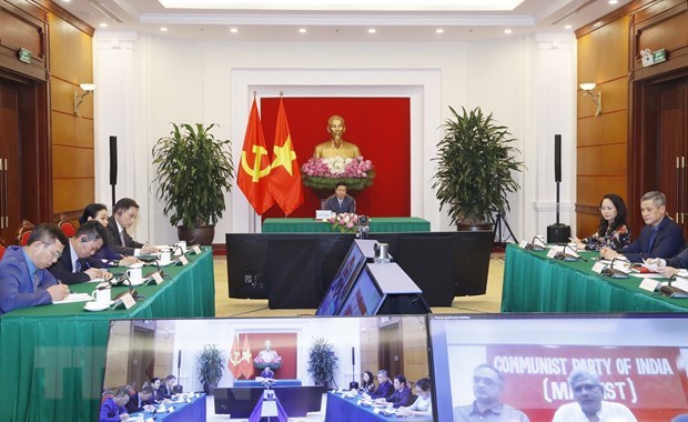 Fomentan relaciones entre Partidos Comunistas de Vietnam e India hinh anh 1