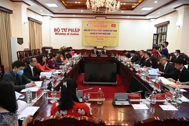 Vietnam y Japon impulsan cooperacion legal y judicial hinh anh 1