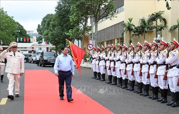 Primer ministro de Vietnam realiza visita de trabajo en provincia de Dak Lak hinh anh 1
