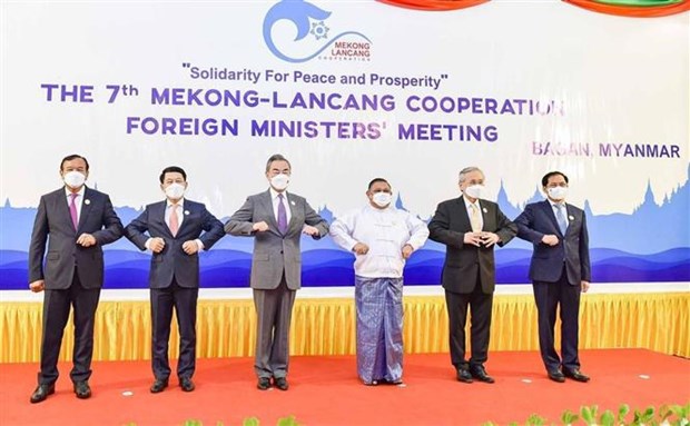 Vietnam asiste a septima reunion ministerial de cooperacion Mekong-Lancang hinh anh 1