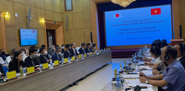 Vietnam y Japon revisan iniciativa conjunta hinh anh 1