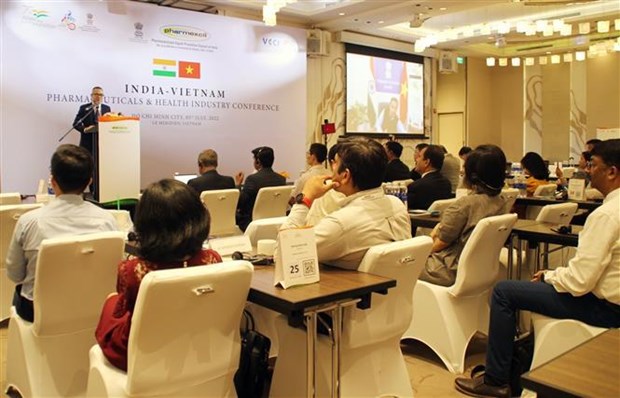 Empresas vietnamitas e indias promueven cooperacion en la industria farmaceutica hinh anh 1