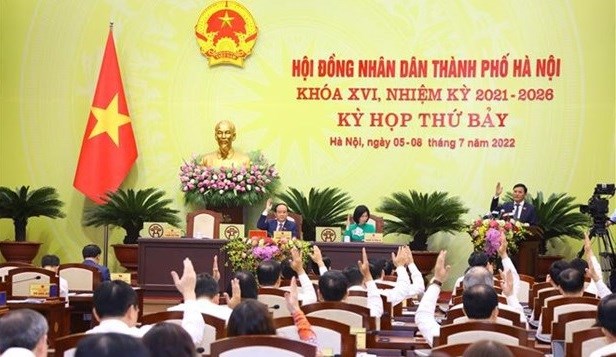 Aprueban resoluciones importantes para promover desarrollo socioeconomico de Hanoi hinh anh 1