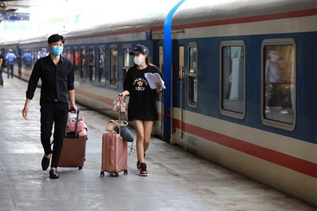 Ponen en operacion vagon de alta calidad en ferrocarril Hanoi-Hai Phong hinh anh 1