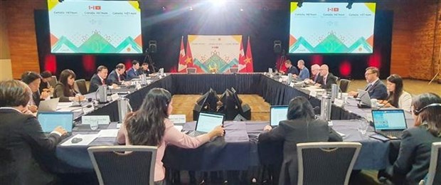 Efectuan primera reunion del Comite Economico Conjunto Vietnam-Canada hinh anh 1