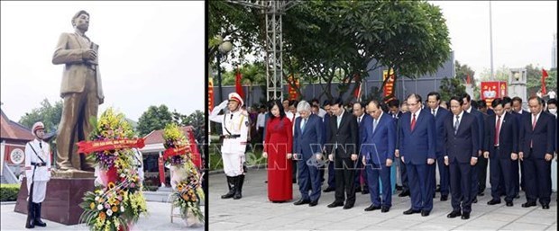 Vietnam rinde tributo al extinto secretario general del Partido Comunista Nguyen Van Cu hinh anh 1