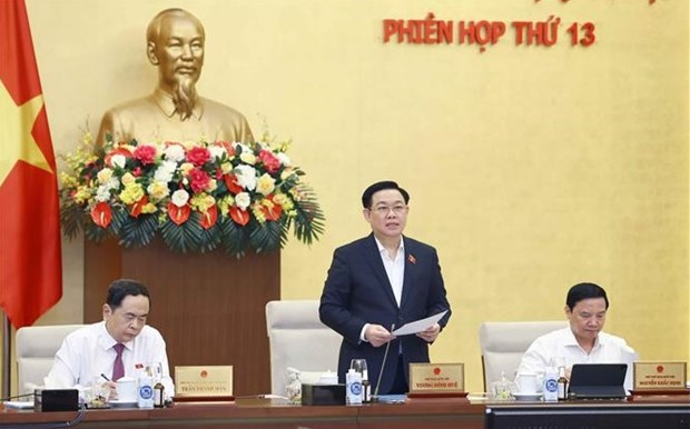 Inauguran XIII reunion del Comite Permanente del Parlamento vietnamita hinh anh 1