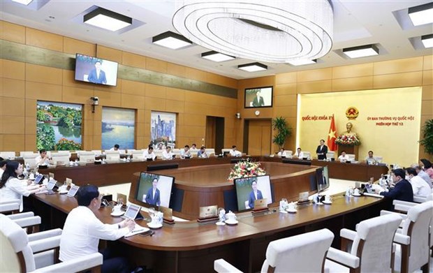 Inauguran XIII reunion del Comite Permanente del Parlamento vietnamita hinh anh 2
