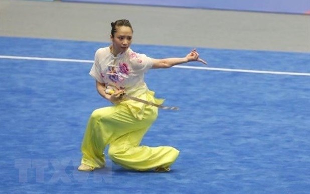 Wushuista vietnamita gana oro en Juegos Mundiales hinh anh 1