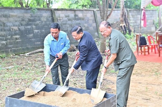 Construyen casa de preservacion de restos de vietnamitas caidos en Camboya hinh anh 2