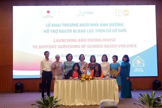 KOICA y UNFPA mantienen su compromiso con la cero violencia de genero en Vietnam hinh anh 1