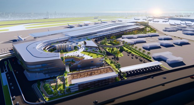 Nueva terminal T3 del aeropuerto Tan Son Nhat adoptara forma de Ao Dai hinh anh 2