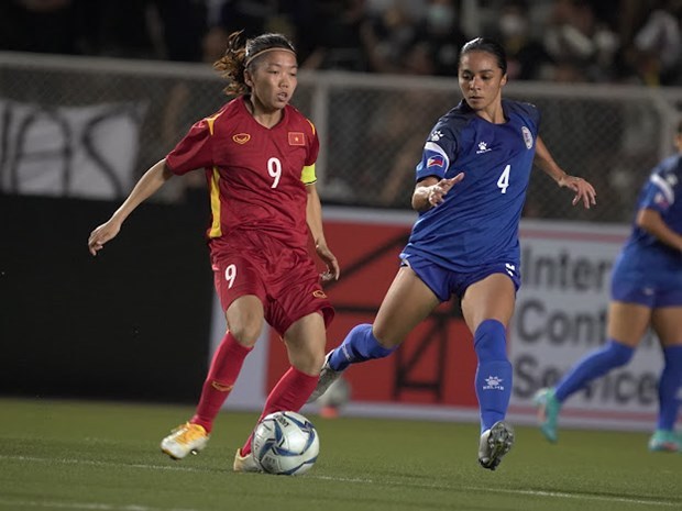 Vietnam competira por la medalla de bronce en torneo regional de futbol femenino hinh anh 1