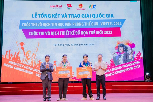 Vietnam participara en campeonatos mundiales de Informatica de Oficina y de Diseno Grafico hinh anh 1