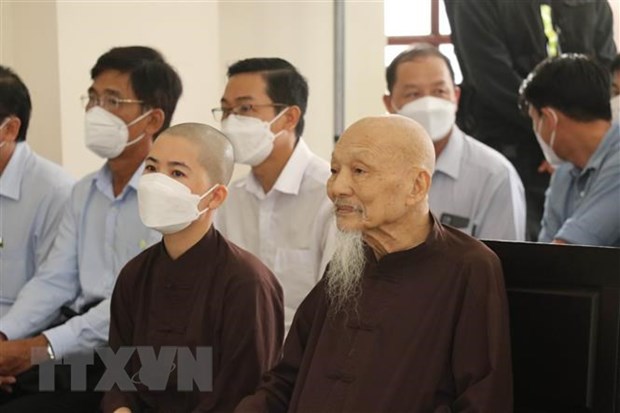 Proponen penas de prision para acusados de violacion de intereses del Estado vietnamita hinh anh 1