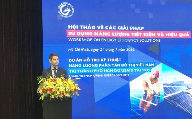 Taller sugiere soluciones de eficiencia energetica para Ciudad Ho Chi Minh hinh anh 1