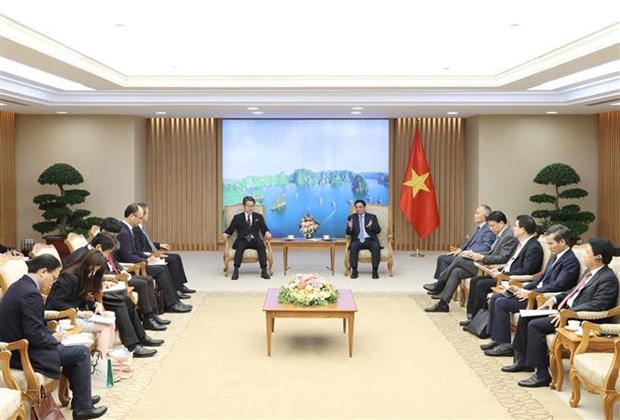 Premier vietnamita recibe al presidente del Consejo Administrativo de JBIC hinh anh 2