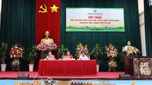 Hanoi se enfrasca en preservar oficios tradicionales hinh anh 1